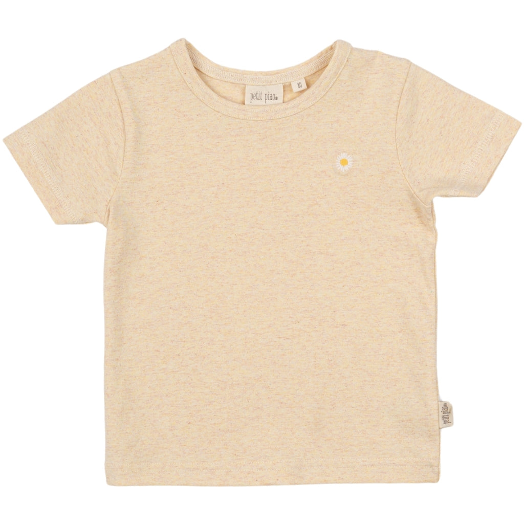 PETIT PIAO T-shirt S/S Motif L_S Tee Fog (Bellis)