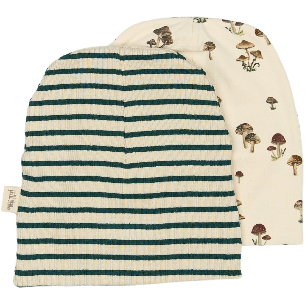 PETIT PIAO Beanie Hat 2 Pack Headwear Fungie