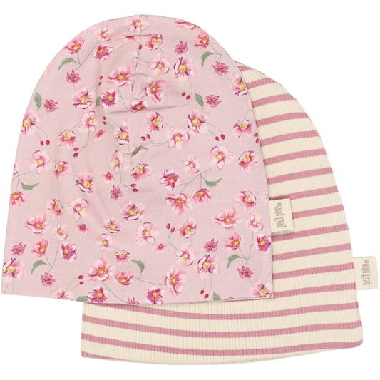 PETIT PIAO Beanie Hat 2 Pack Headwear Autumn Anemon