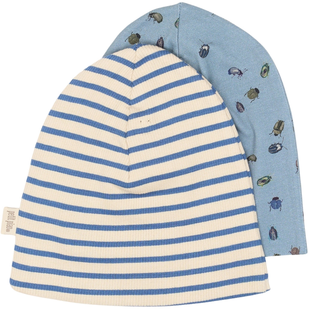 PETIT PIAO Beanie Hat 2 Pack Headwear Beetle