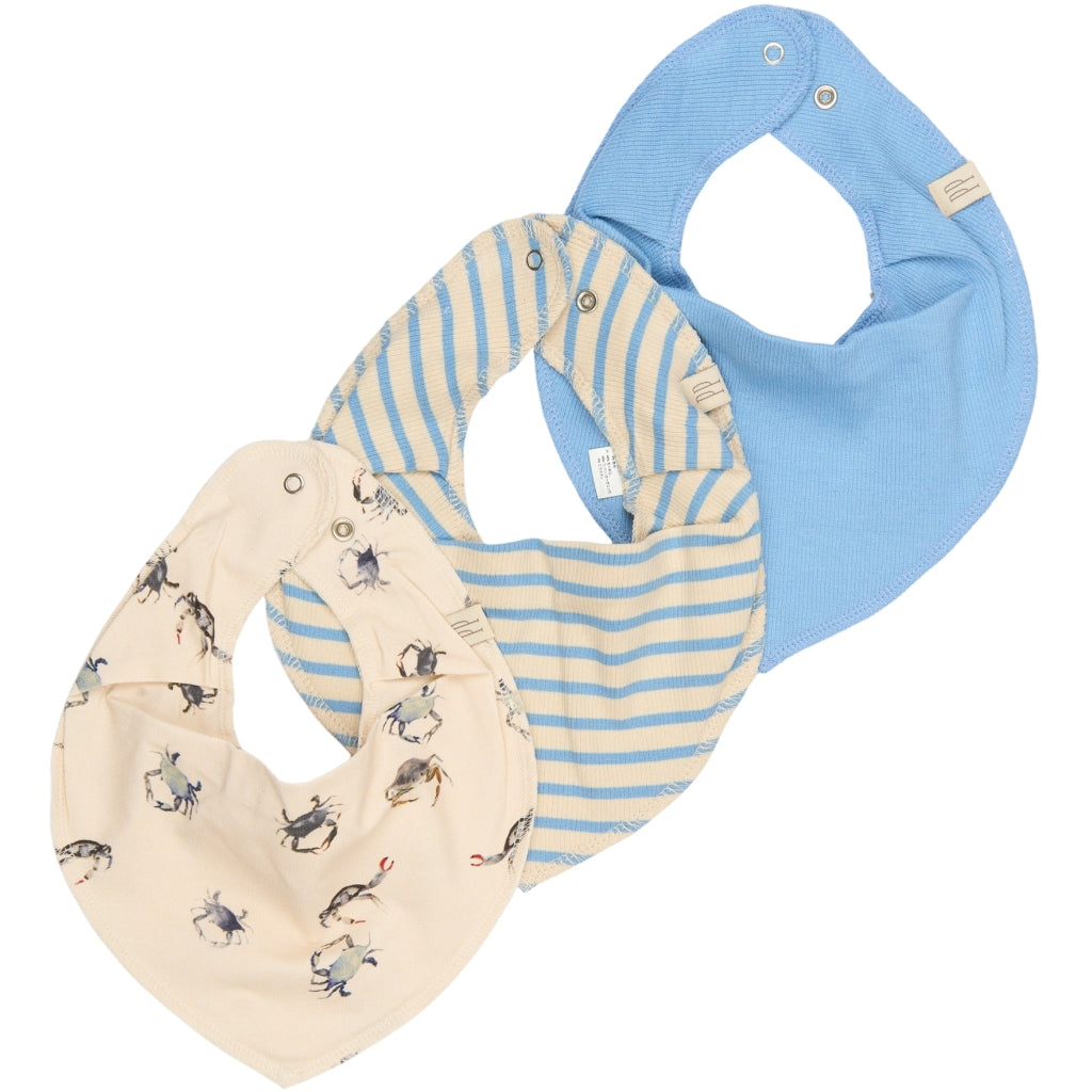 PETIT PIAO Bib Modal 3 pack Bibs Sea