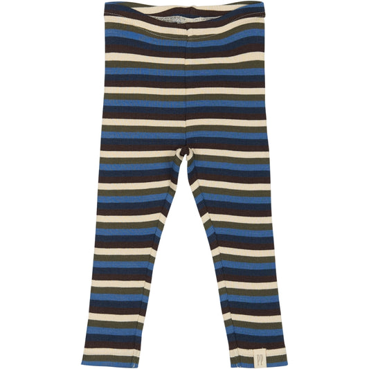 PETIT PIAO Legging Modal Multi Striped Leggings True navy multistripe