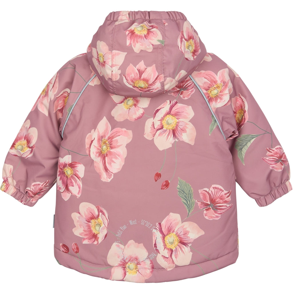 PETIT PIAO PPDard Winter Jacket Jacket Autumn Anemone AOP