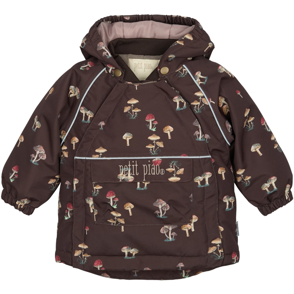 PETIT PIAO PPDard Winter Jacket Jacket Fungi AOP