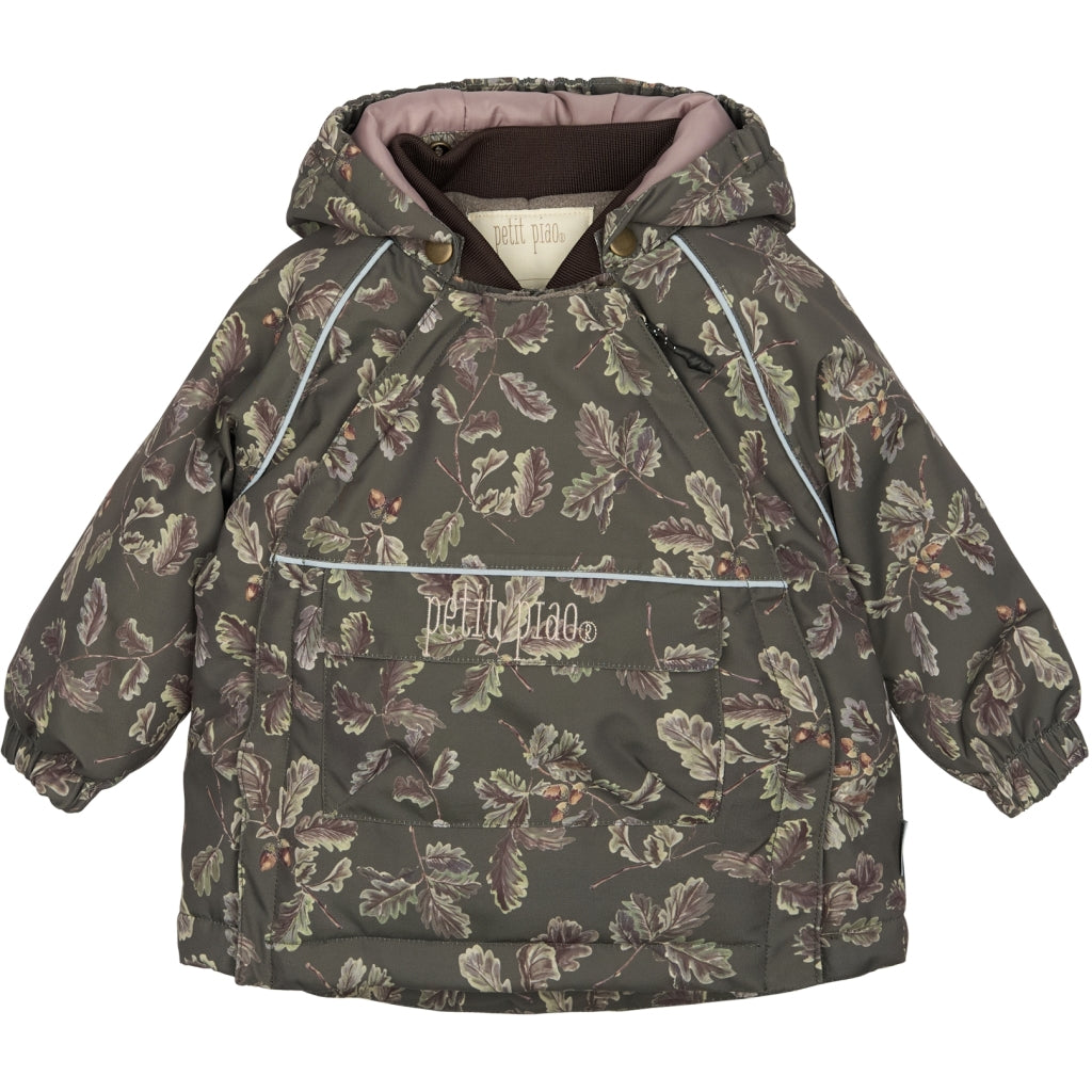 PETIT PIAO PPDard Winter Jacket Jacket Oak AOP