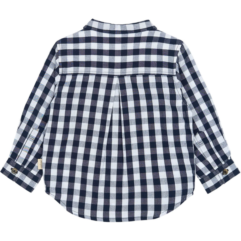 PETIT PIAO PPDaven Shirt L/S Shirts & Blouses BLUE CHECK