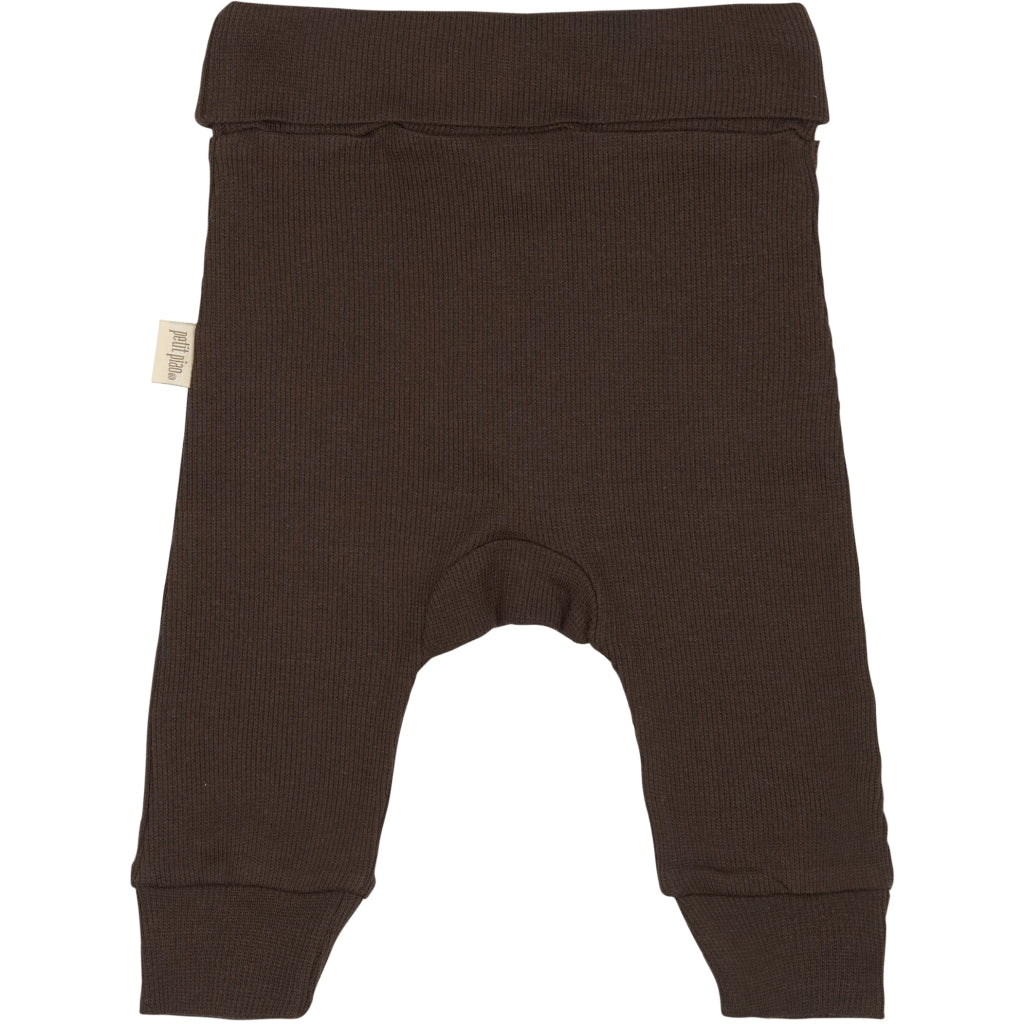 PETIT PIAO PPDi fold leggings NB Leggings Coffee Bean