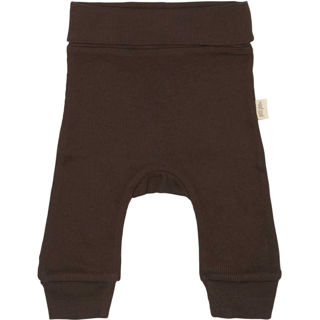 PETIT PIAO PPDi fold leggings NB Leggings Coffee Bean