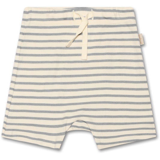 PETIT PIAO Shorts Modal Striped Shorts Blue mist