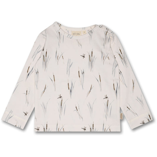 PETIT PIAO T-shirt L/S Printed L_S Tee Cattail