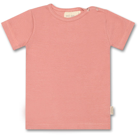 PETIT PIAO T-shirt S/S Modal S_S Tee Sea Shell Pink