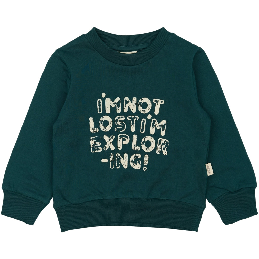 PETIT PIAO ppDov Sweat shirt Sweatshirt Dark Sea