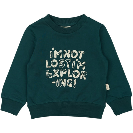 PETIT PIAO ppDov Sweat shirt Sweatshirt Dark Sea